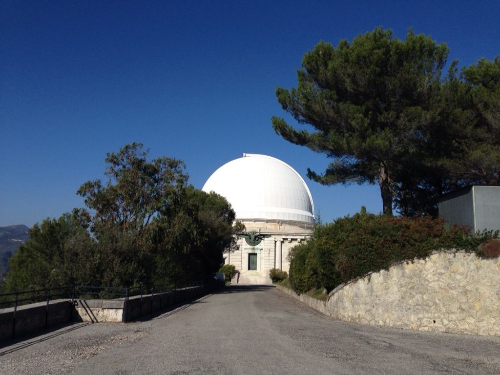 Research to The Observatoire de Nice - founded in 1879 by the banker Raphaël Bischoffsheim - 14