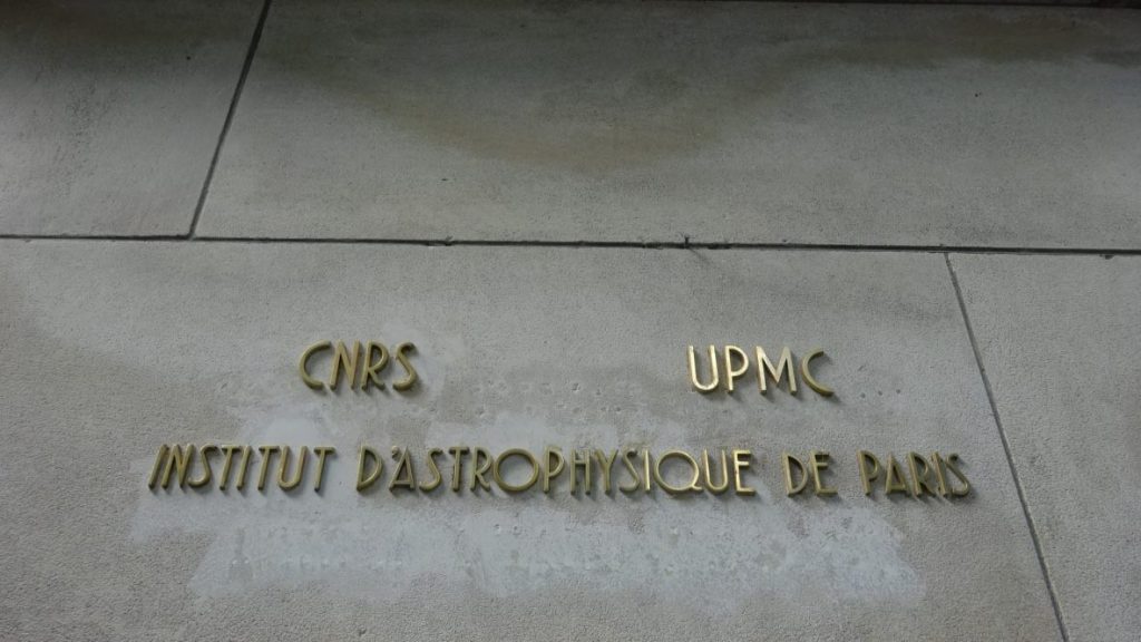 Research Trip to IAP - Institut d'Astrophysique de Paris - 1